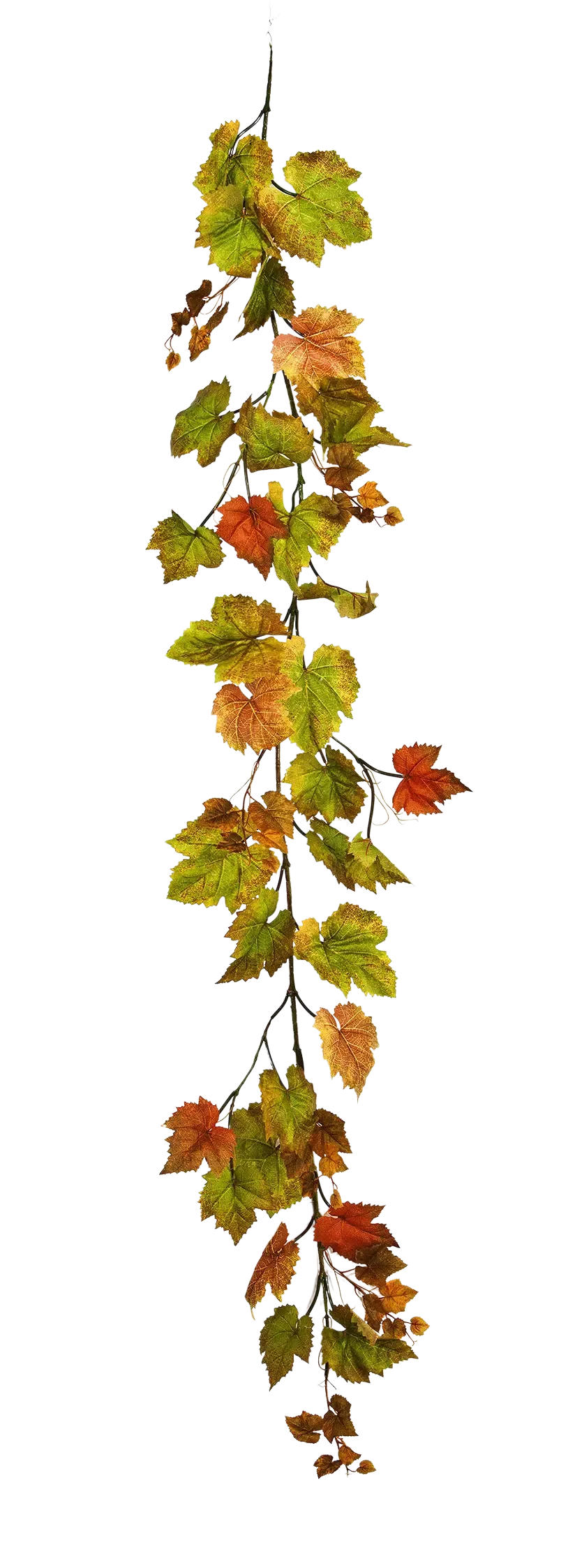 KUNSTPFLANZE Künstliche Weinreben Girlande - Bjarne 180 cm - Grün, Kunststoff (180cm) - aplanta