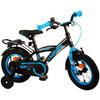 KINDERFAHRRAD Thornbike - Jungen - 12 Zoll - Rücktritt + Handbremse - Schwarz/Blau - Blau/Schwarz, Metall (45cm) - TPFSports