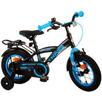 KINDERFAHRRAD Thornbike - Jungen - 12 Zoll - Rücktritt + Handbremse - Schwarz/Blau - Blau/Schwarz, Metall (45cm) - TPFSports
