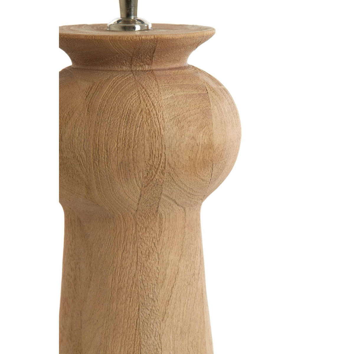LAMPENFUSS Baglio Braun 19/19/45 cm - Braun, Holz (19/19/45cm) - Light & Living
