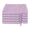 WASCHHANDSCHUHSET Milano - 5-teilig - 16 x 22 cm - Rosé - Rosa, Textil (16/22cm) - SCHIESSER