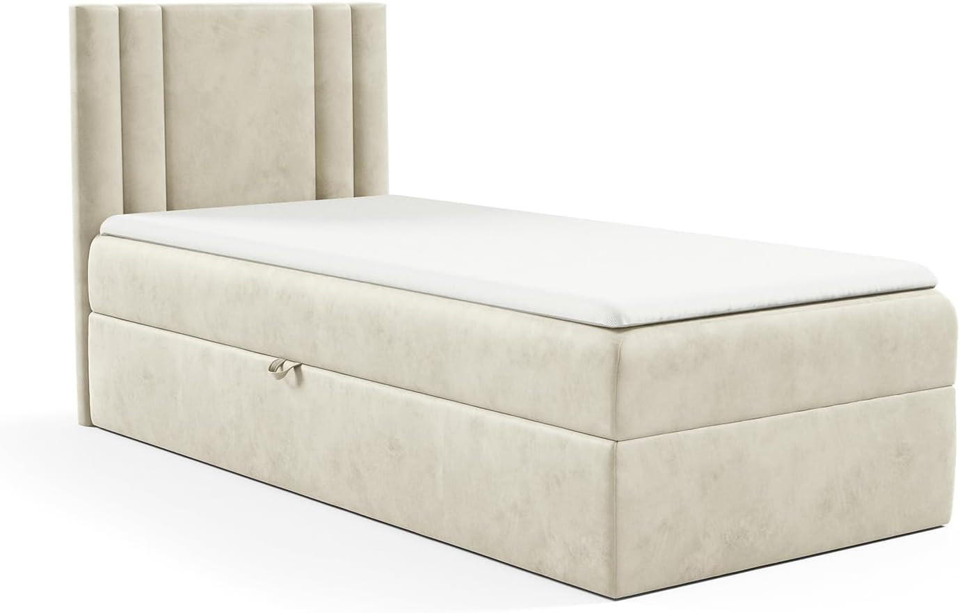Meblini Kinderbett Beige 94x208 cm