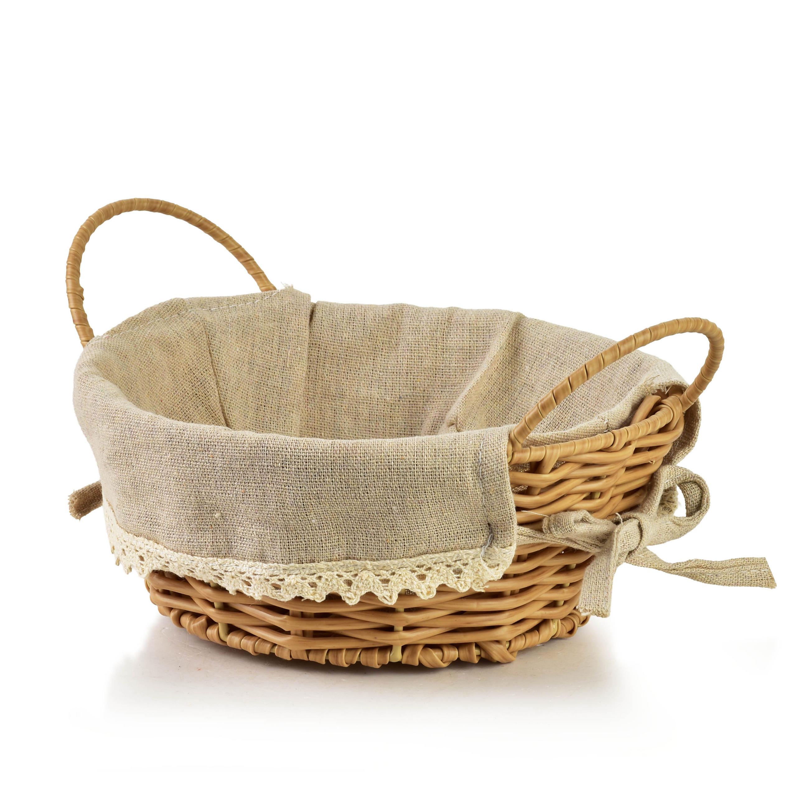 BROTKORB Will Naturfarbe 20x20x8 cm Kunststoff - Naturfarben, Kunststoff (20/8/20cm) - Mondex