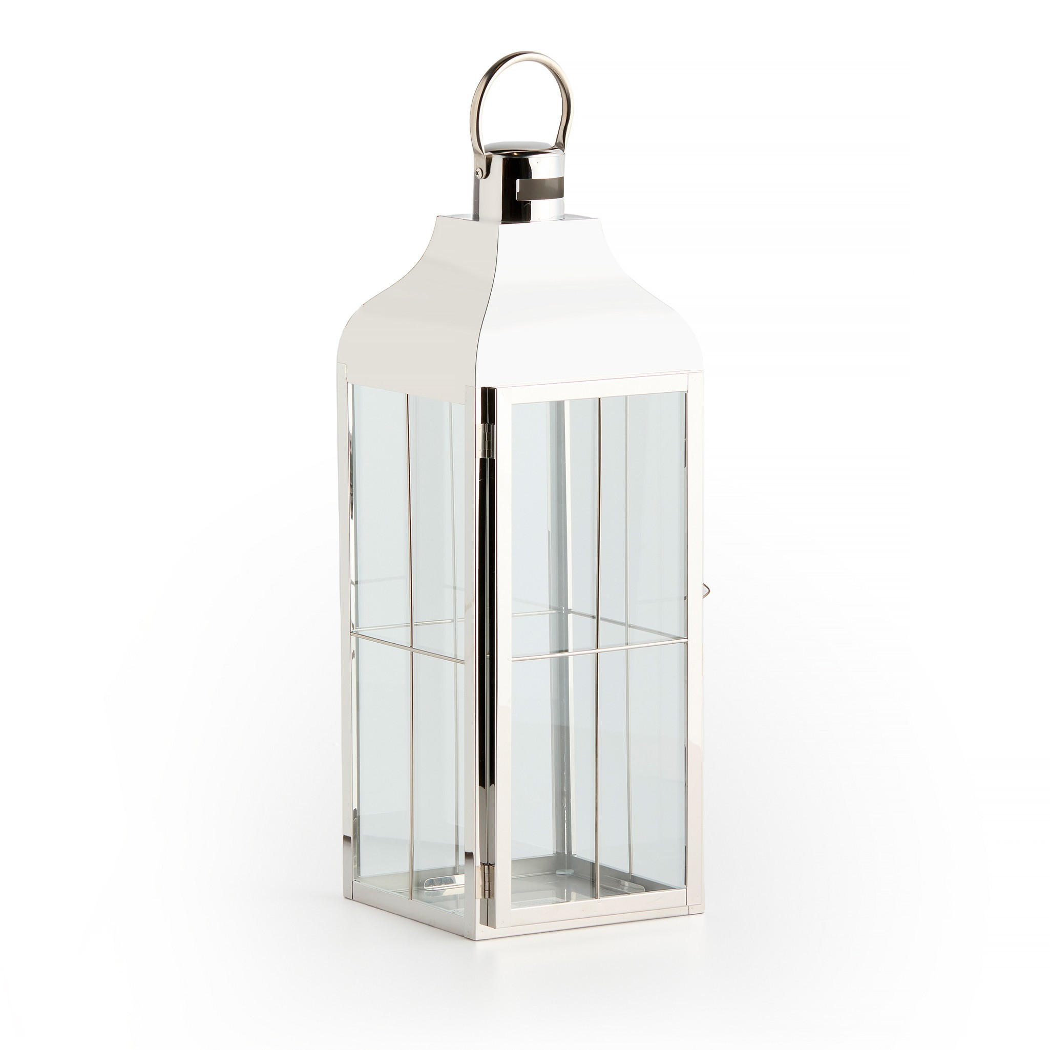 LATERNE Carloso - Silberfarben, Metall (19/55/20cm) - home&you