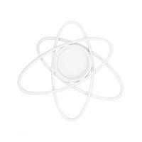 LED-DECKENLEUCHTE Dornbrand 42.0/8.5/42.0 cm - Weiß, Metall (42/42/8.5cm) - ZMH