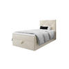 BOXBETT ALTEA 90x200 Monolith 02, mit Matratze und Topper, Creme - Creme, Holz/Kunststoff (90/200cm) - Bedante