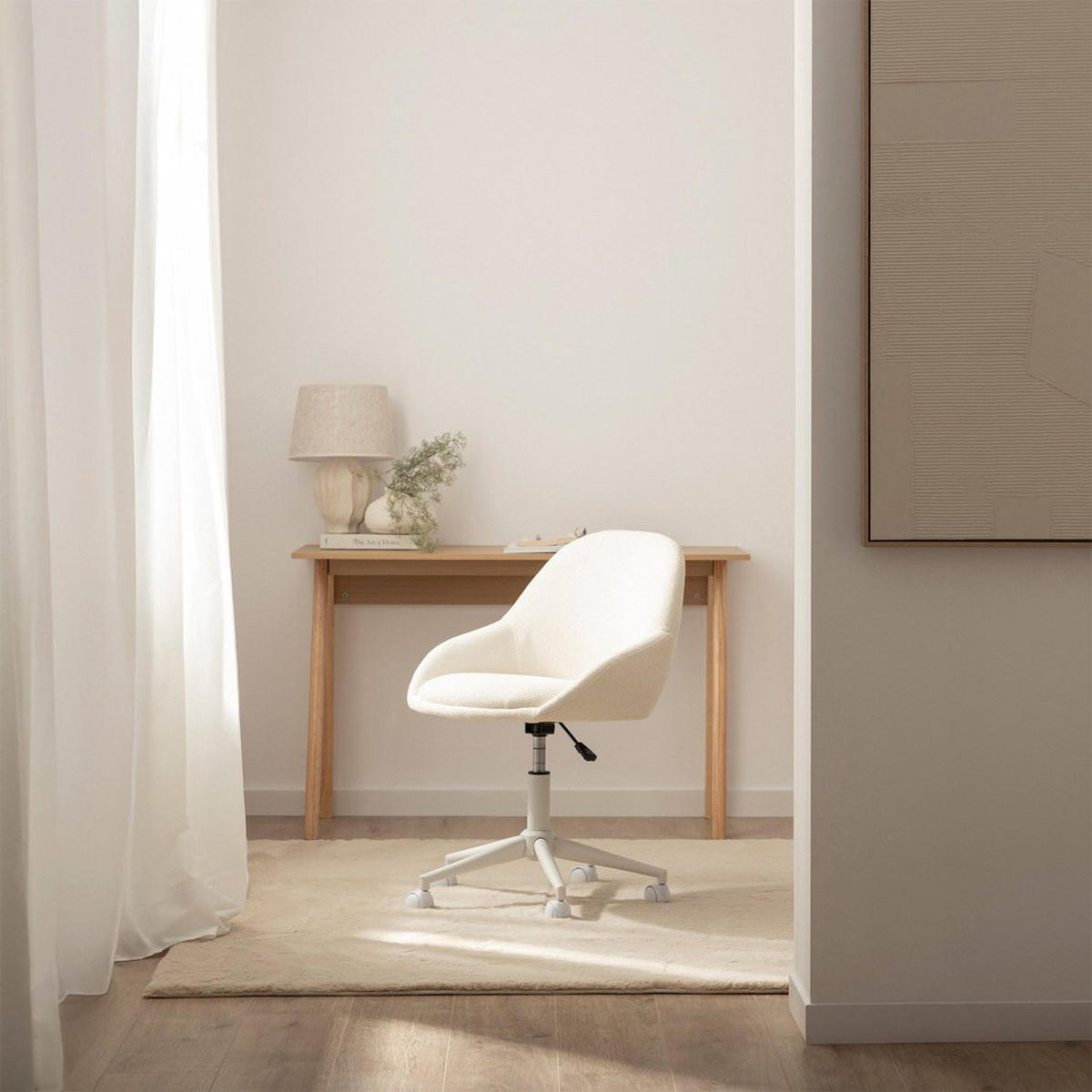 SCHREIBTISCH Erik Natürlich 120 cm x 75 cm - Naturfarben, Holzwerkstoff (50/120/75cm) - Klast Home