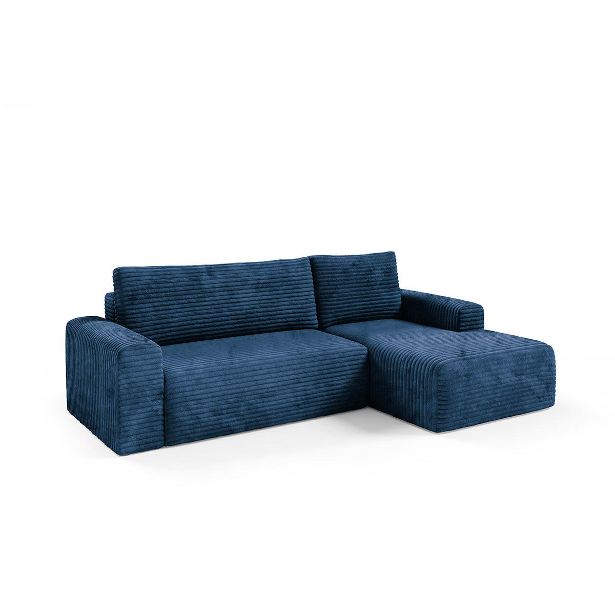 Petits-meubles Ecksofa Blau 268x163 cm