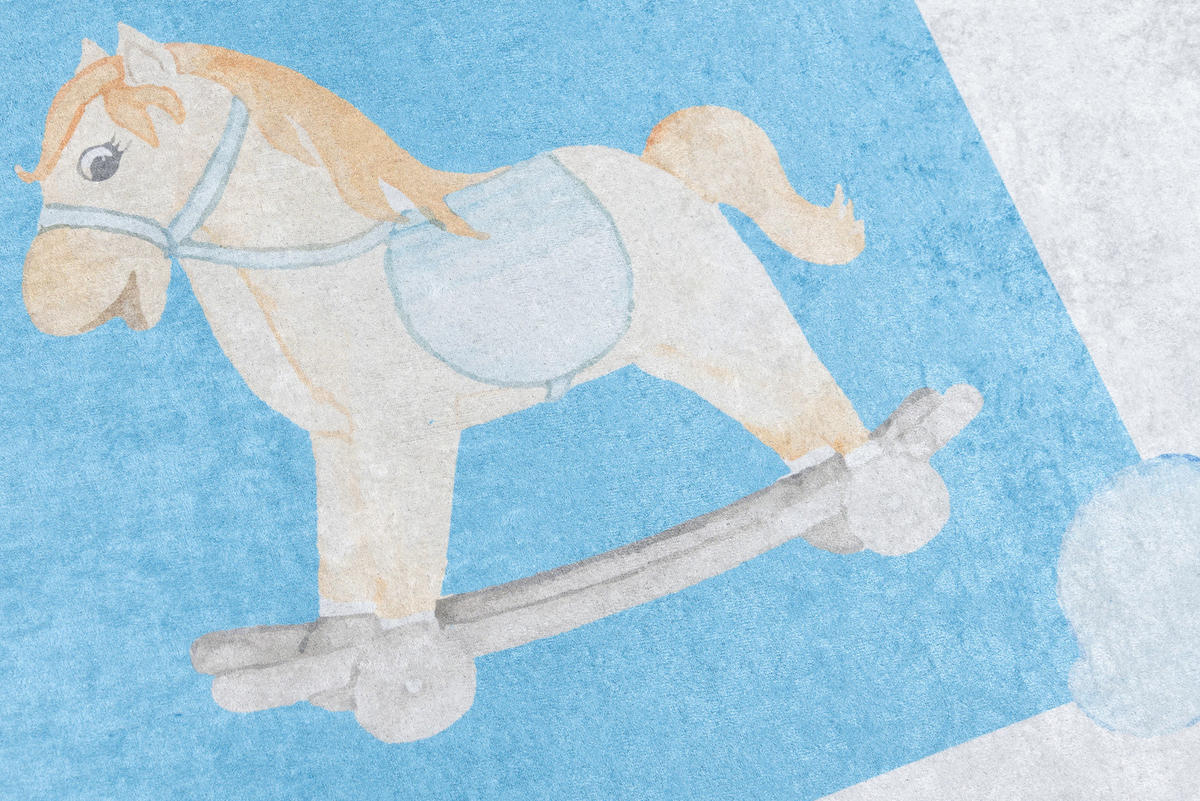 TEPPICH EMMA Grau 80/150 cm - Grau, Kunststoff (80/150cm) - Tapiso