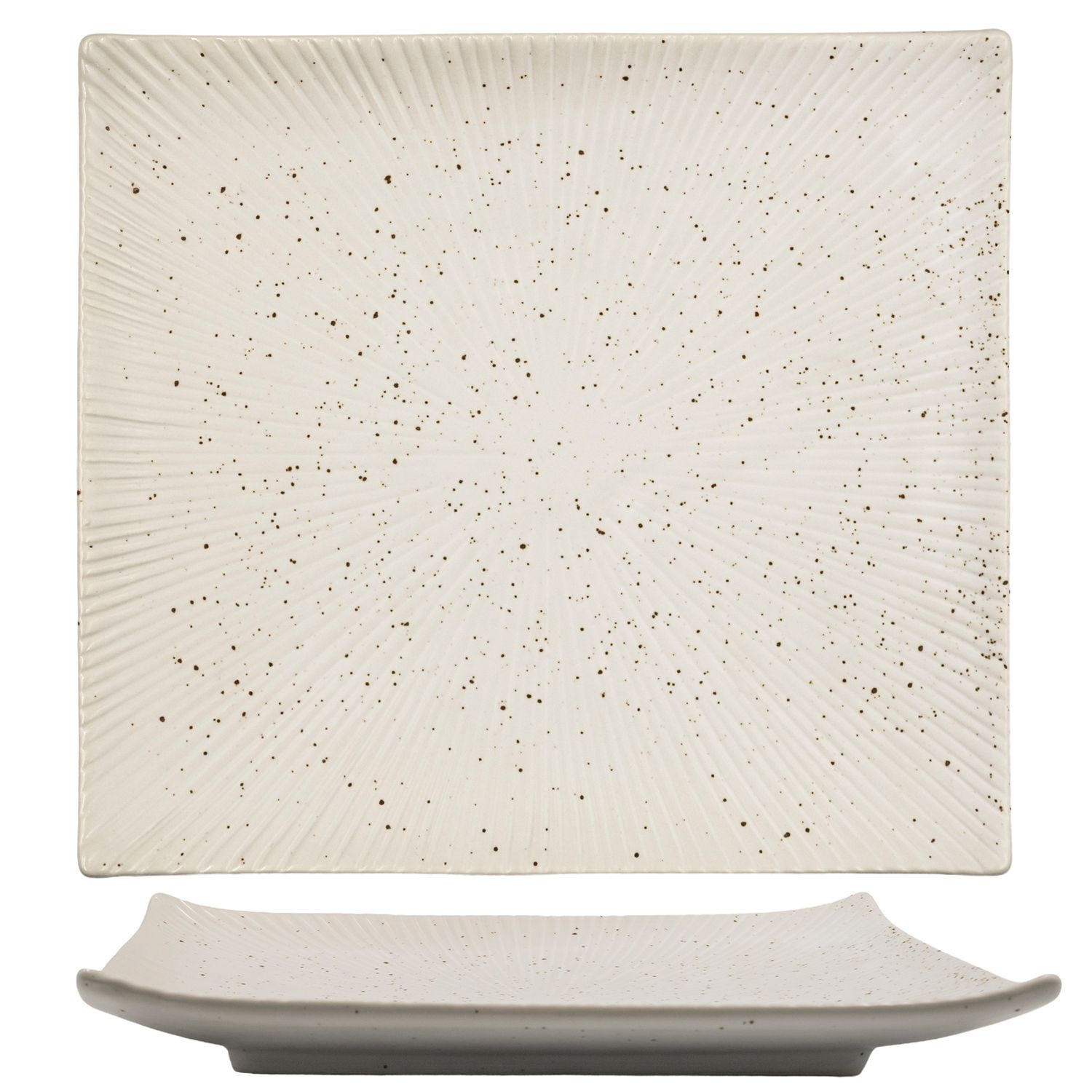 SUSHI PLATTE - Weiß, Keramik (23.4/3.8/26cm) - Intirilife