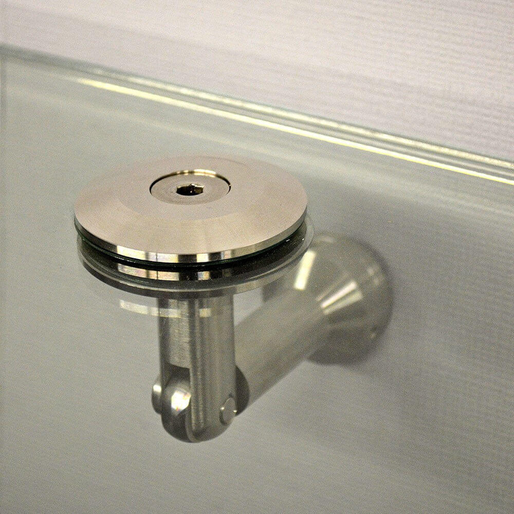 Thumbnail - Home Deluxe Glasvordach, Transparent, Glas, 200.2x1.2x90.1 cm, Sonnen- & Sichtschutz, Sichtschutz Garten, Markisen