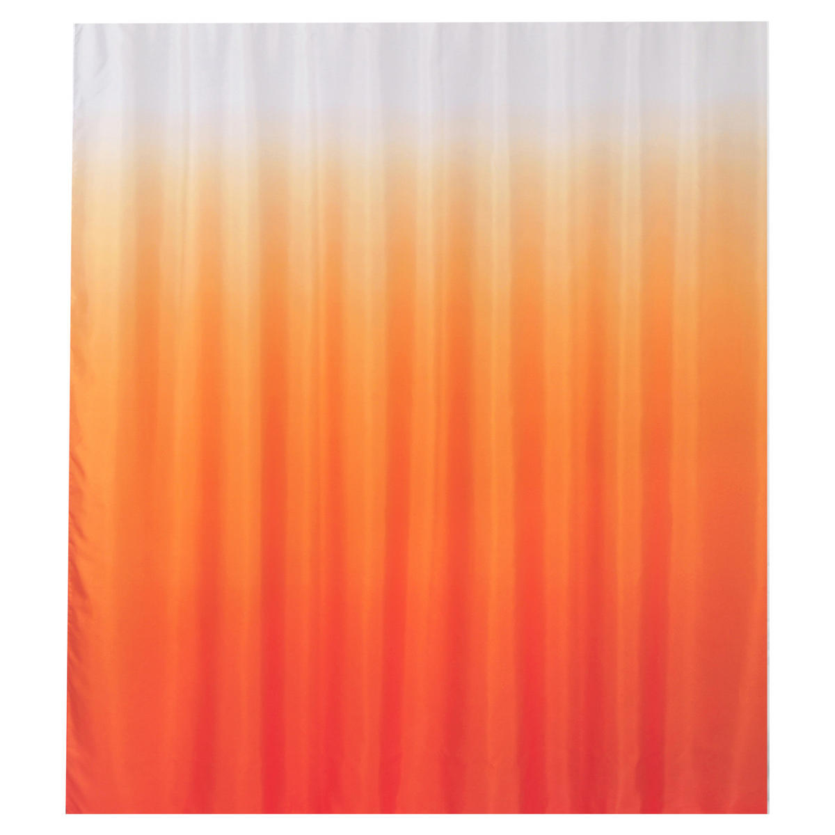DUSCHVORHANG Magic Orange 180 x 200 cm - Orange, Kunststoff (180/200cm) - Sanilo