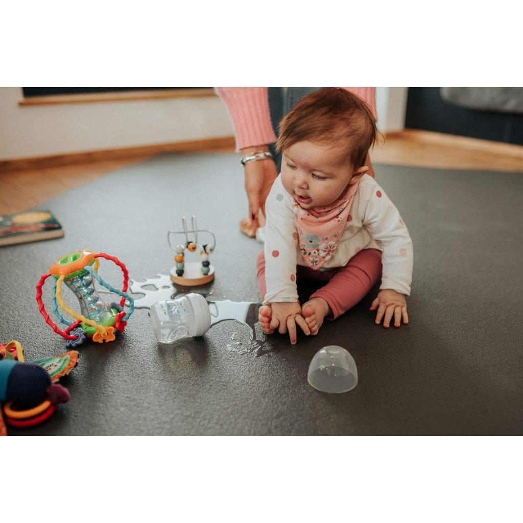 Thumbnail - Sanosoft Krabbelmatte, Grau, Textil, 240x200 cm, Oeko-Tex® Standard 100, Teppiche & Böden, Teppiche, Teppich Kinderzimme...