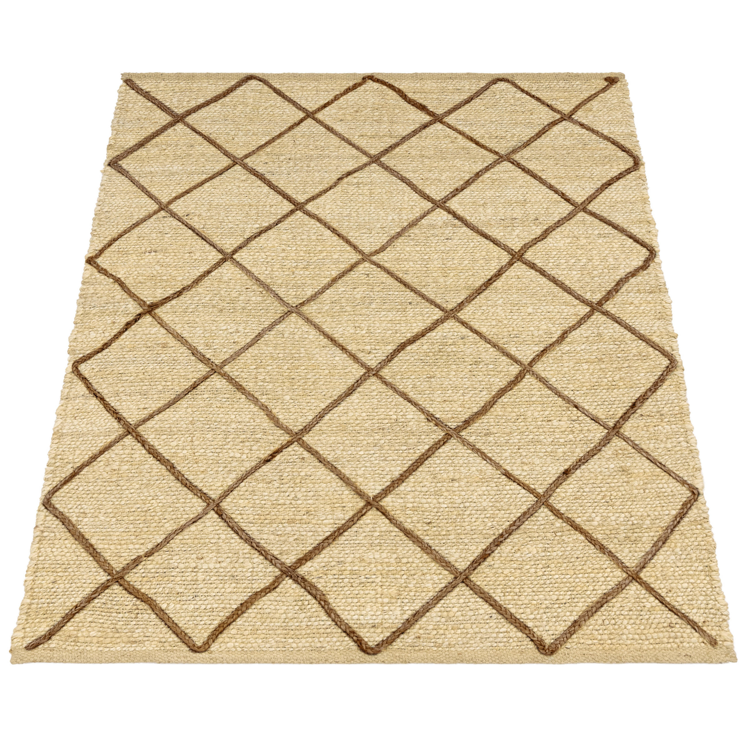 Paco Home Hochflorteppich Creme 300x400 cm
