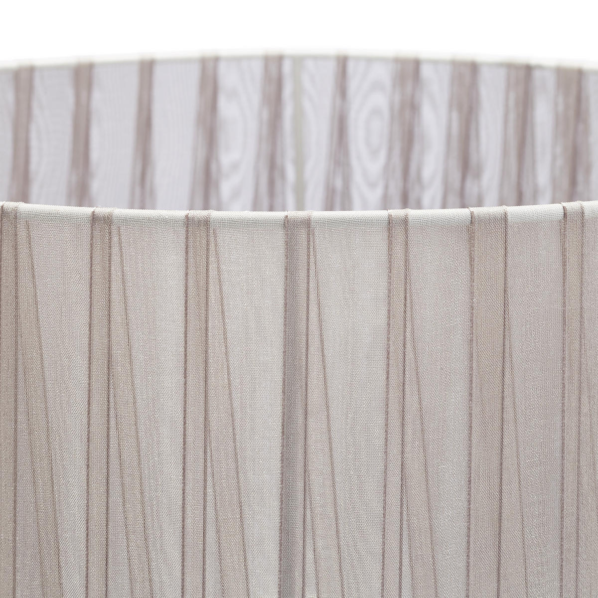 NACHTTISCHLAMPE - Multicolor, Glas/Textil (29.5/29.5/53cm) - Relaxdays