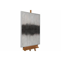 ACRYLBILD HANDGEMALT 75/100 cm - Grau, Textil (75/100cm) - KUNSTLOFT