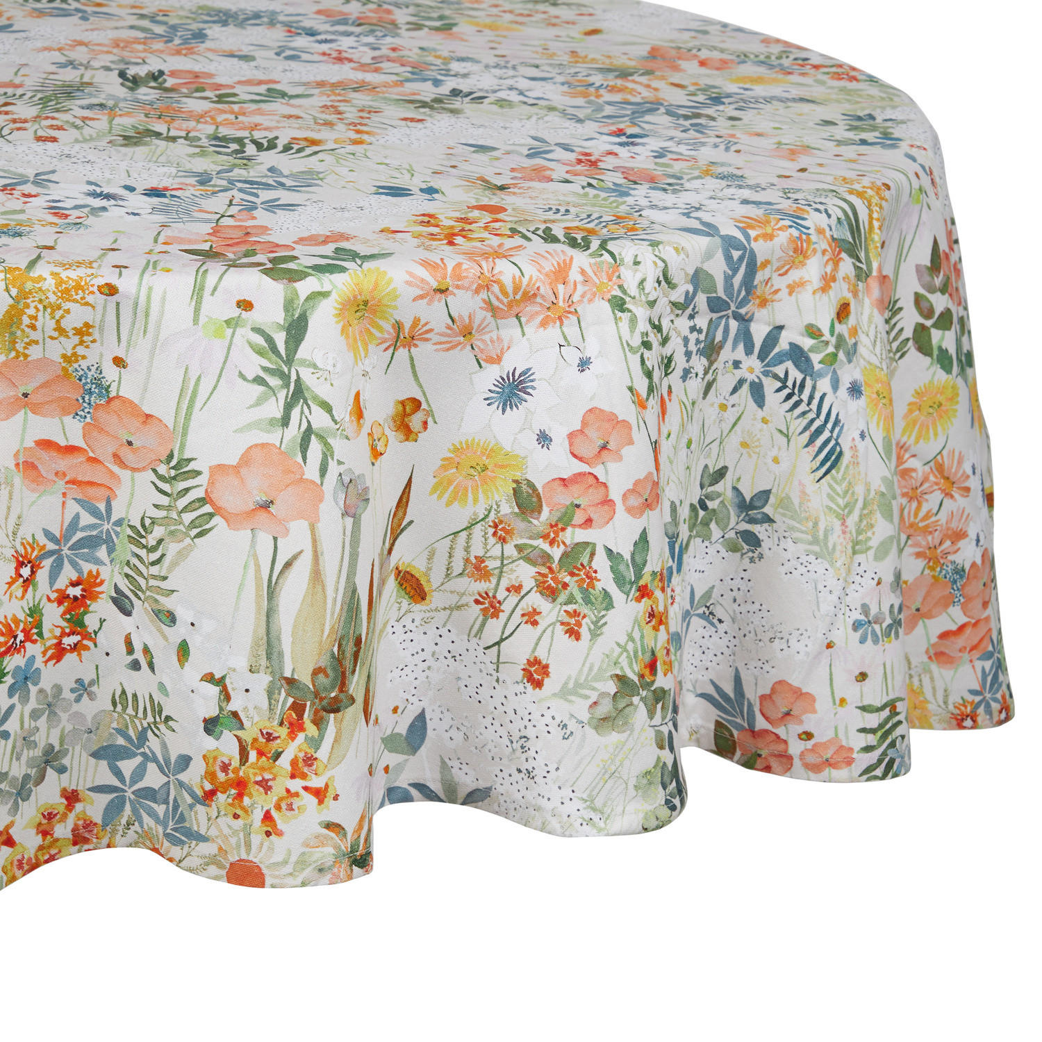 TISCHDECKE Montecito - Multicolor, Textil (180/180cm) - BUTLERS