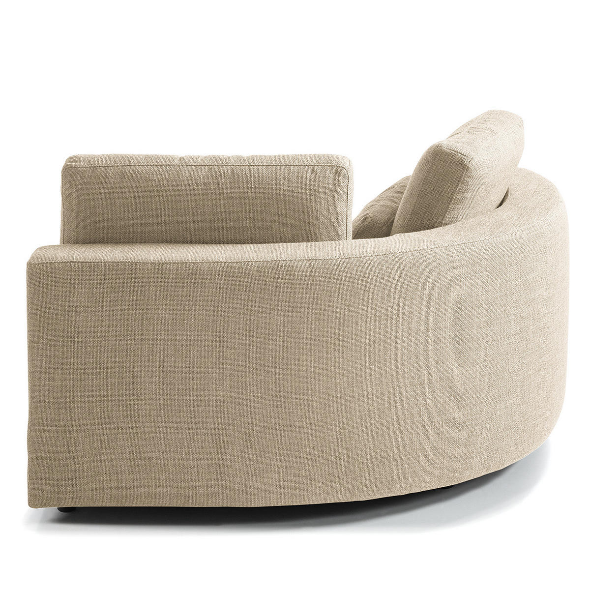 MODULLONGCHAIR - Beige, Textil (129/74/167cm) - home24