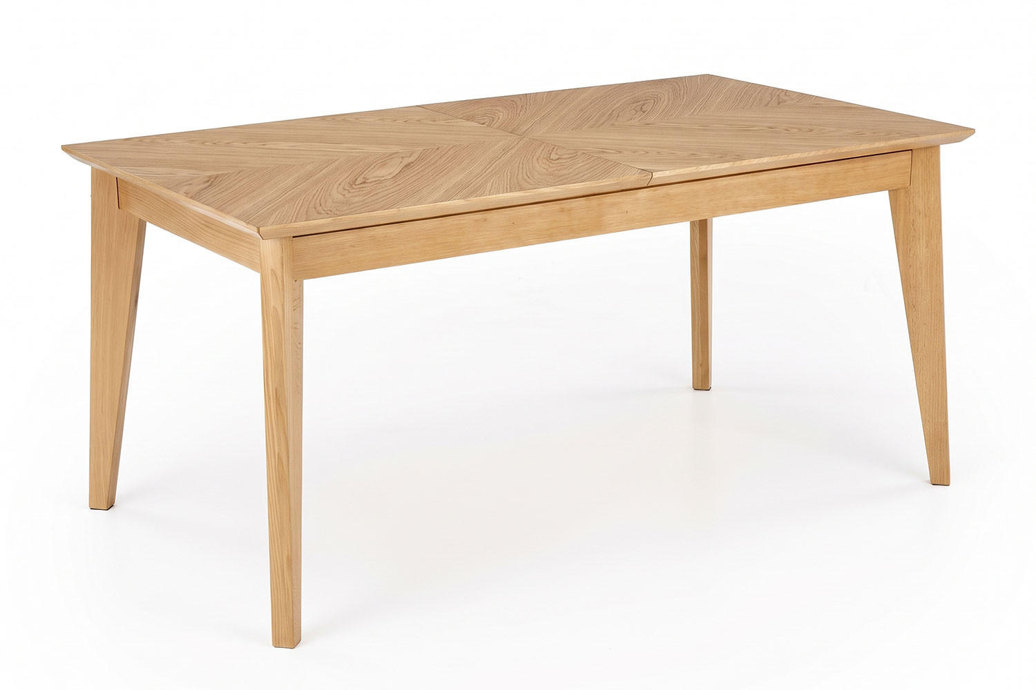 ESSTISCH Edmondo Eiche Natur 160-240 / 90 / 75cm - Eichefarben, Holz (90/240/75cm) - Feldmann-Wohnen