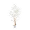 TOPF Bambus Braun 70/60/120 cm - Braun, Kunststoff (120cm) - Light & Living
