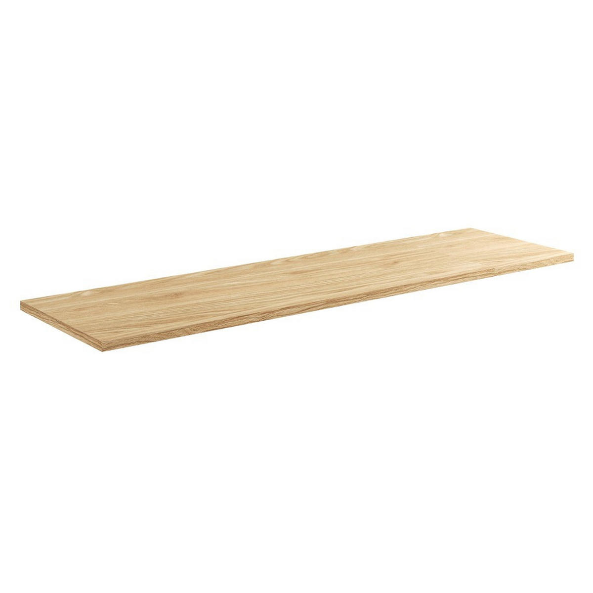 BADMÖBEL-SET 9 Teile - Luxor Black L BM113 in Schwarz/Geölte Eiche - Eichefarben/Schwarz, Holz (160/170/46cm)