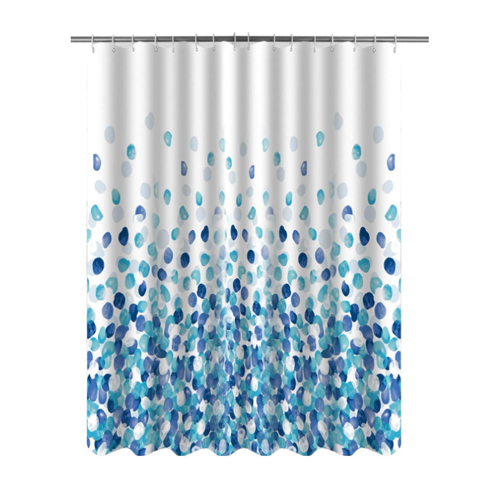 Mcboson Duschvorhang Blau 180x180 cm