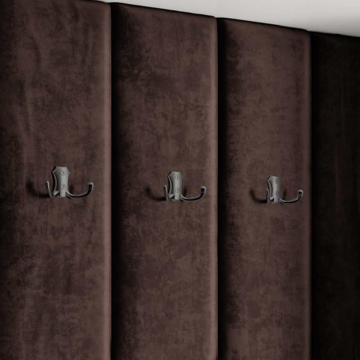 GARDEROBENSCHRANK REMA 200/240/60 cm Modern Garderobe-Set Weiß - Weiß/Braun, Holzwerkstoff (200/240/60cm) - MASSENO