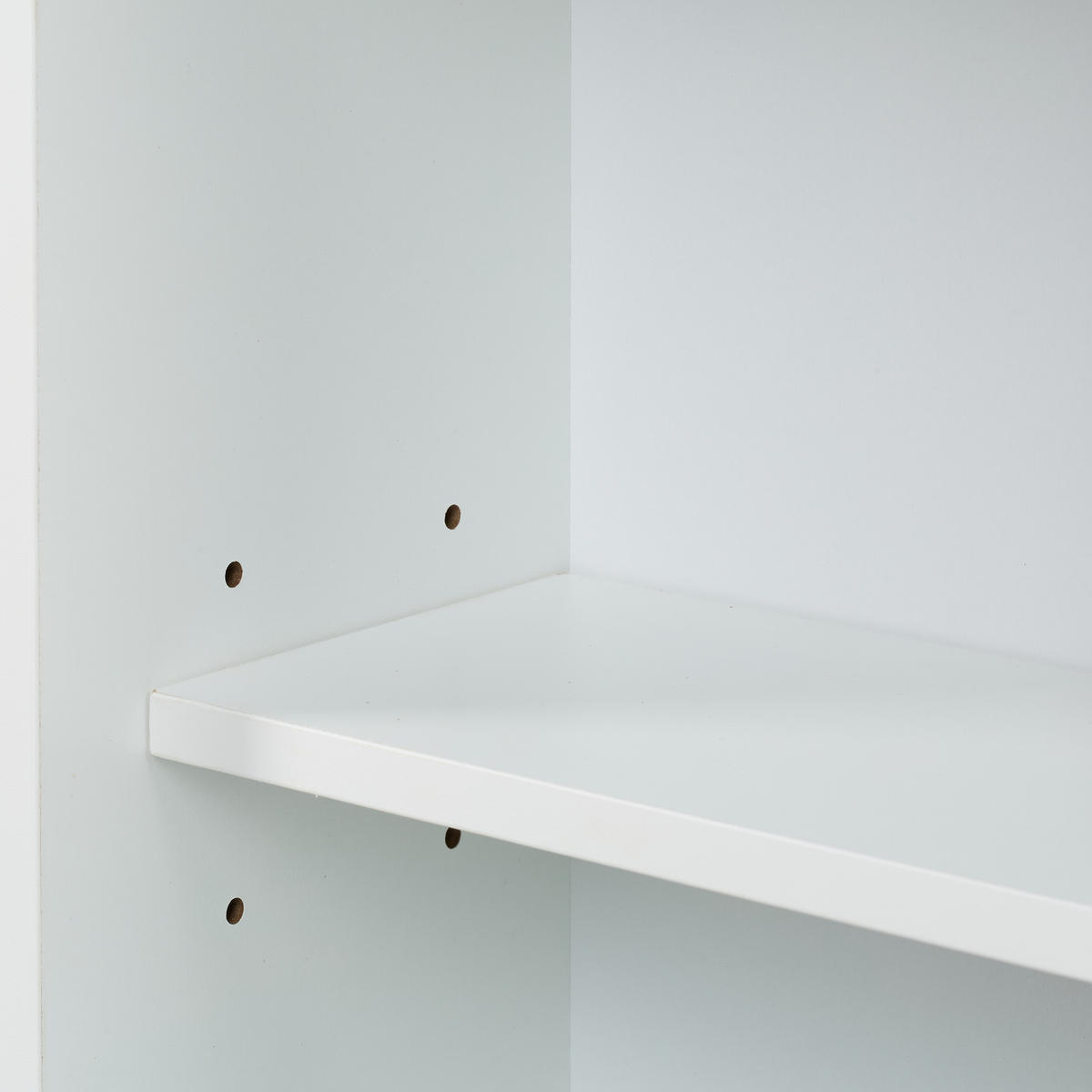 NISCHENSCHRANK - Weiß, Holzwerkstoff/Kunststoff (70/71.5/20cm) - Relaxdays