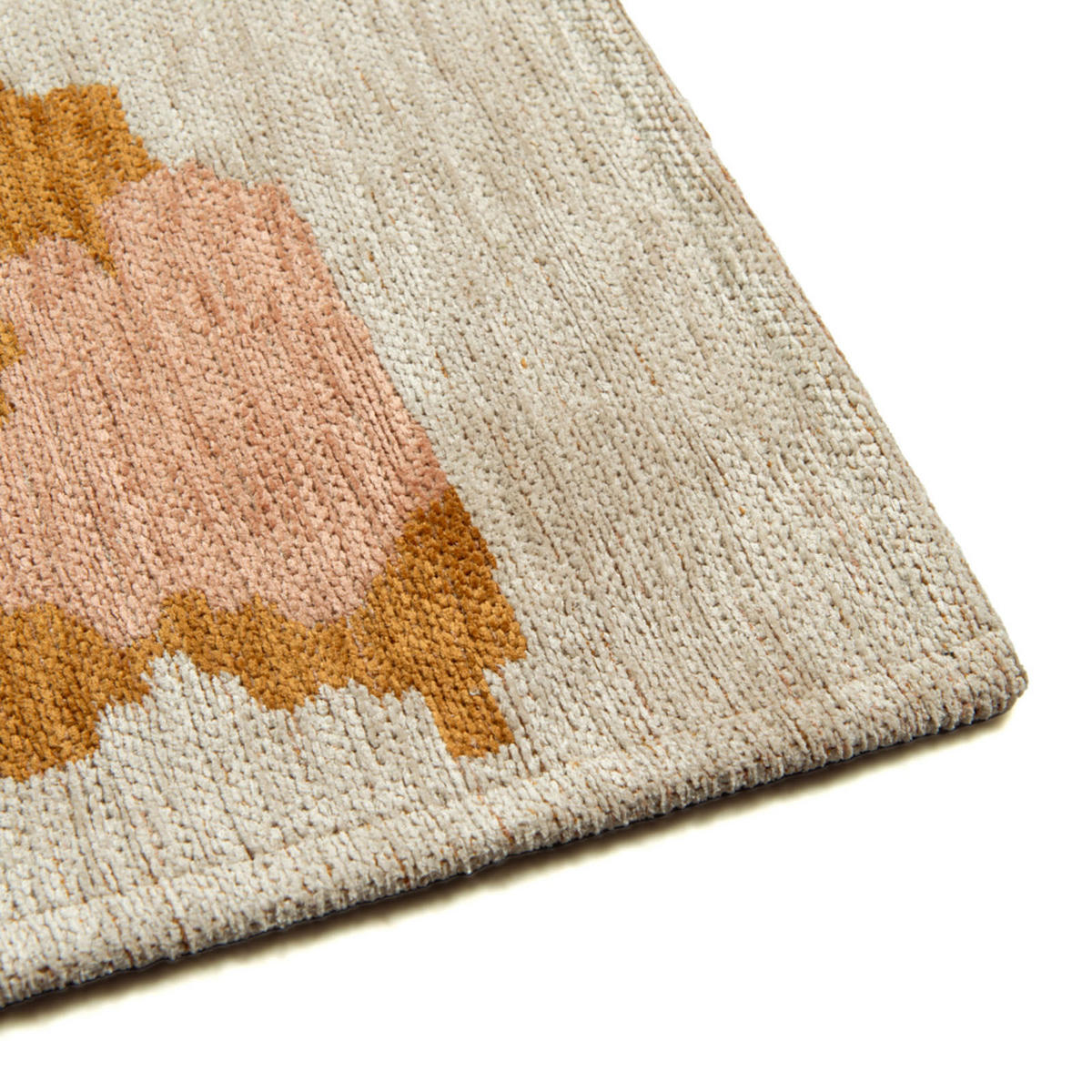 TEPPICH Leo Cammello 80/150 cm - Weiß, Textil (80/150cm) - Lola&Moi