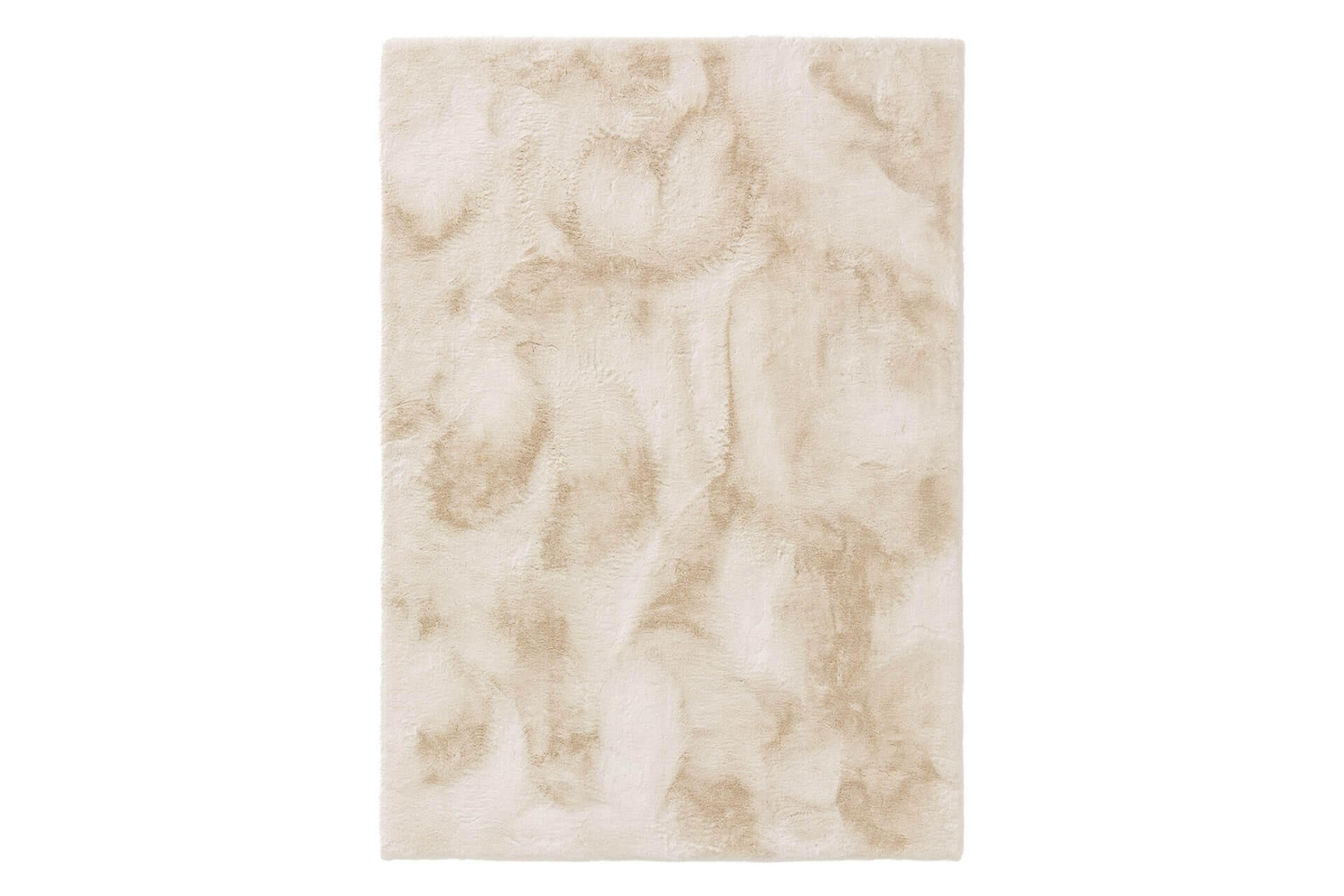 KUNSTLOFT UMĚLÉ kožíškové koberce Dave Krémová 200x300 cm