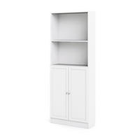 REGAL Weiß - Weiß, Holzwerkstoff (79/203/28cm) - ebuy24