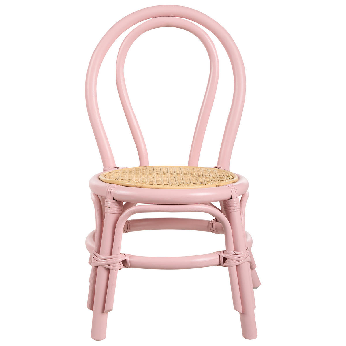 KINDERSESSEL Pastellrosa Kalivia - Pink, Naturmaterialen (32/58/34cm) - Beliani