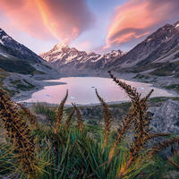 FOTOTAPETE Landschaft 450 x 280 cm - Multicolor, Papier (450/280cm) - Sanders & Sanders