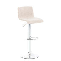 BARHOCKER BERLIN Creme Stoff - Creme, Textil/Metall (39/84/36cm) - DELUKE