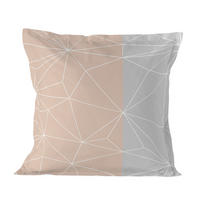 KISSENBEZUG range 80x80 cm mehrfarbig - Multicolor, Textil (80/80cm) - Happy Friday