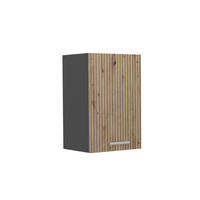 HÄNGESCHRANK R-Line Artisan-Eiche 40 cm - Anthrazit/Eiche Artisan, Holzwerkstoff (40/60/31cm) - Vicco