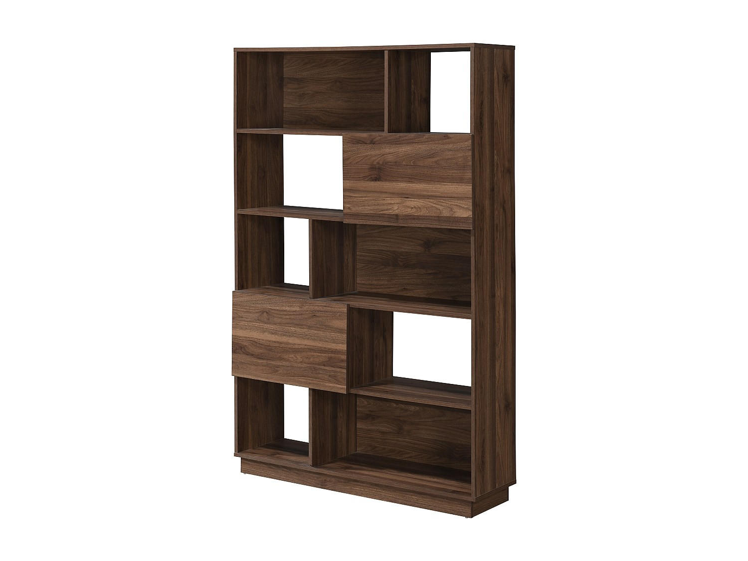 BÜCHERREGAL - 110 cm x 32 cm - holz - naturfarben dunkel Cevania - Naturfarben, Holz (110/173/32cm) - Vente-Unique