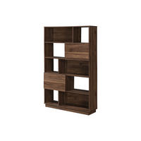 BÜCHERREGAL - 110 cm x 32 cm - holz - naturfarben dunkel Cevania - Naturfarben, Holz (110/173/32cm) - Vente-Unique