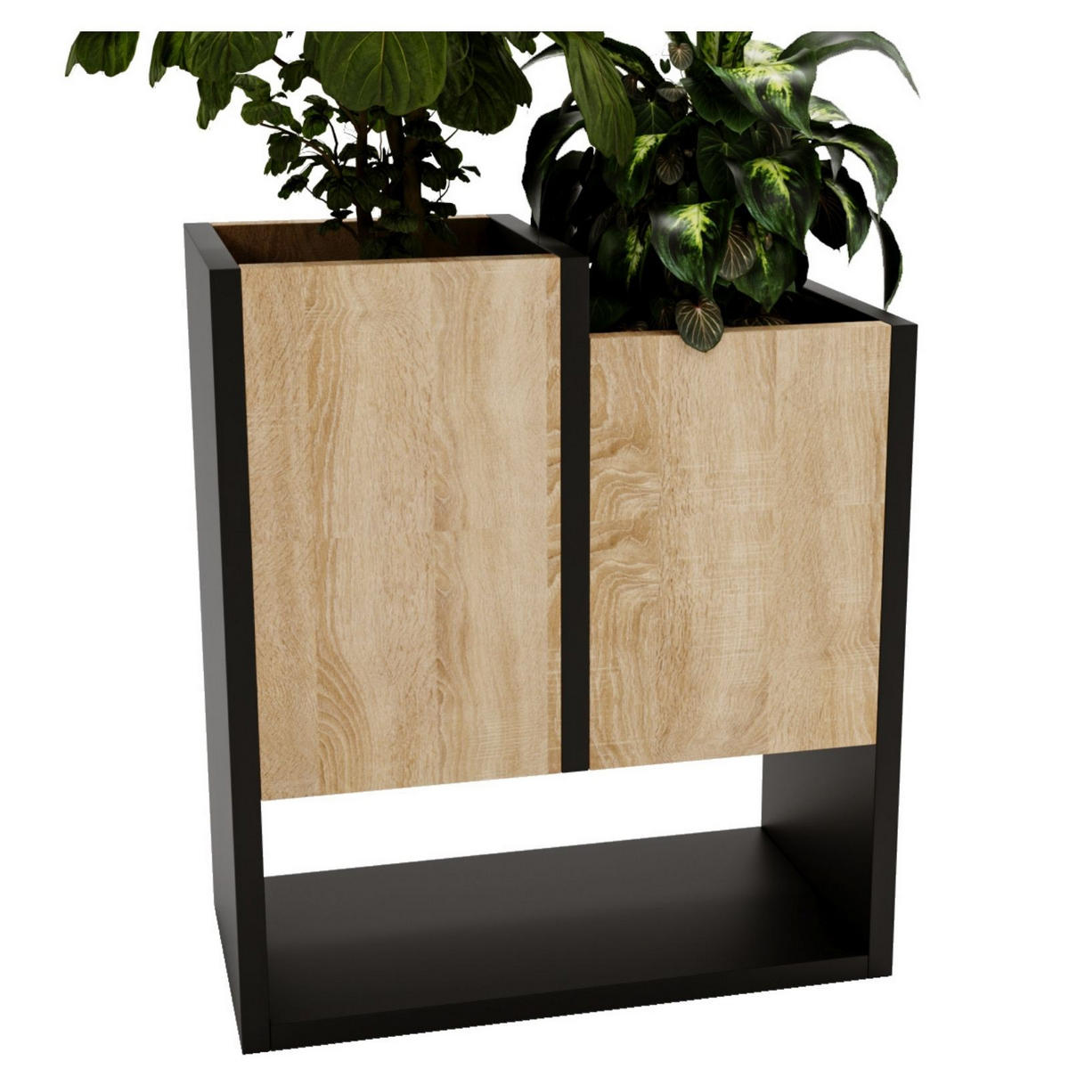 BLUMENKASTEN - Sonoma Eiche, Holzwerkstoff (23/50/44cm) - RAUMHIRSCH FURNITURE