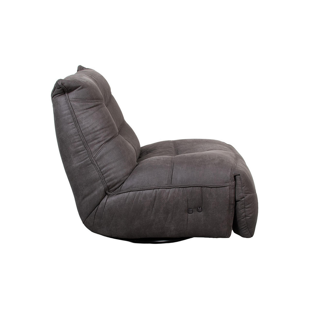 SESSEL Powernap station - Gray - 180/100/76 cm - Grau, Textil (180/76/100cm) - LABEL51
