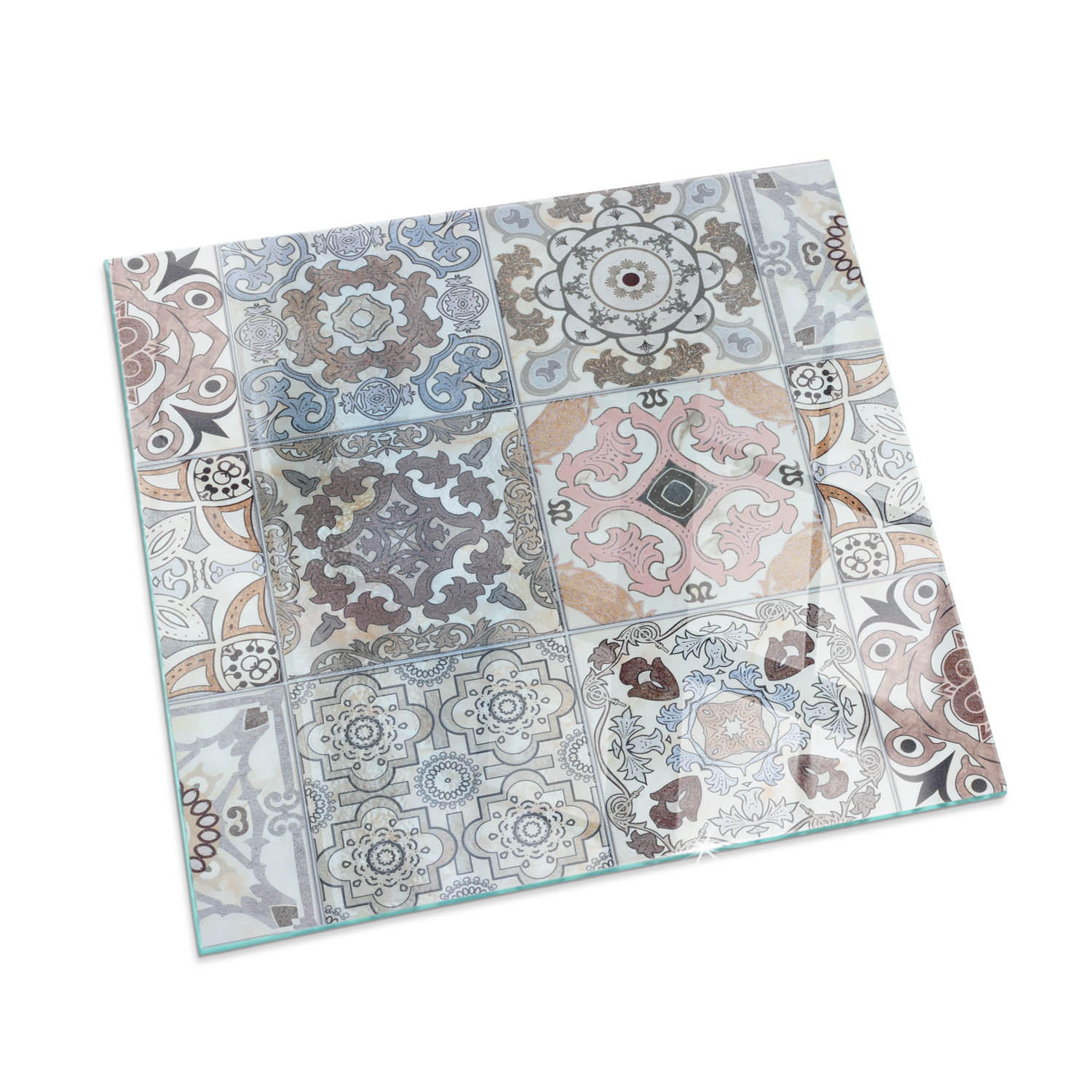 ArtPrintCave Glasplatte Grau 60x60x0.4 cm