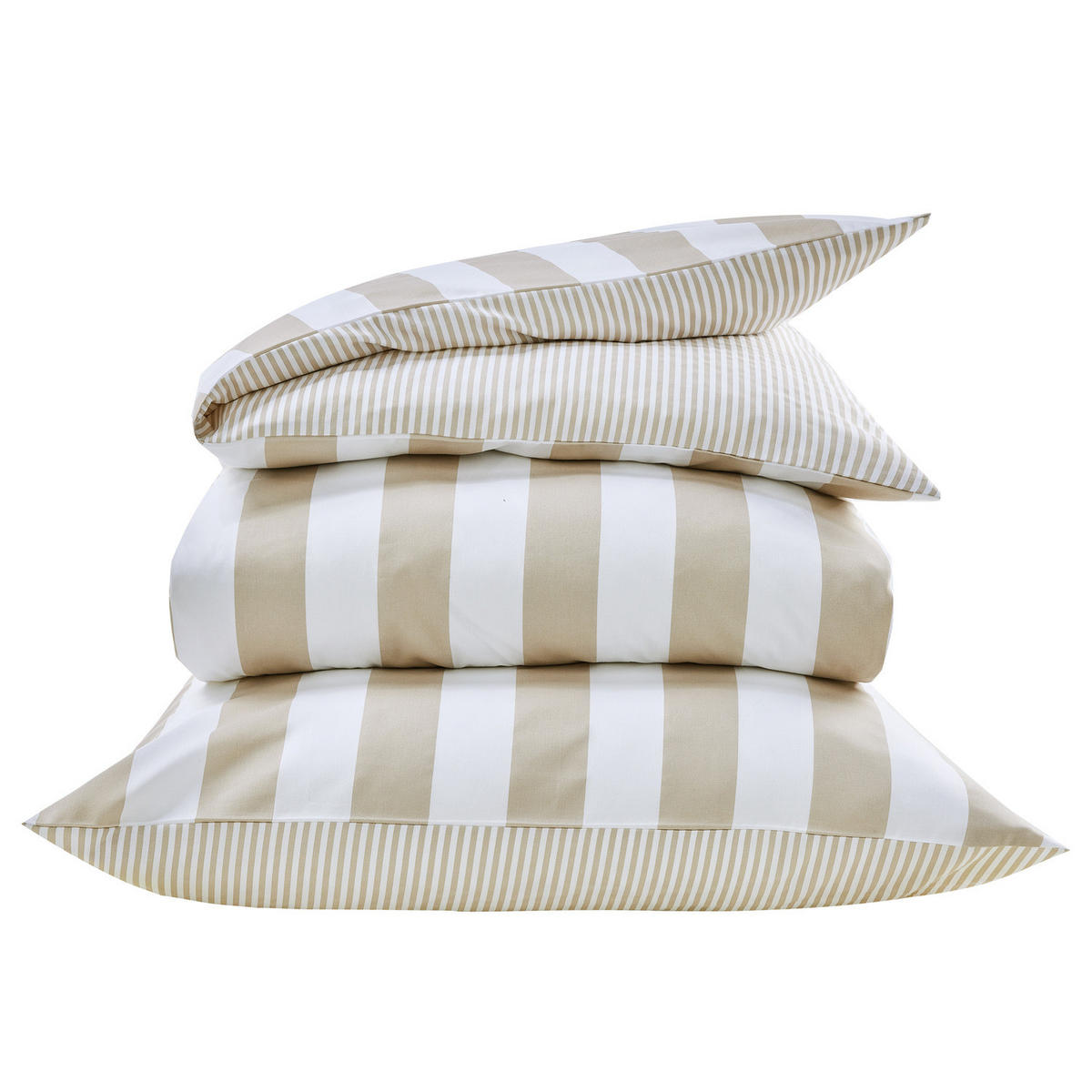 BETTWÄSCHE All Dreams aus Baumwolle 155 x 220 cm - Beige, Textil (135/200cm) - Butlers