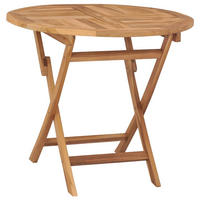 GARTENTISCH Tischold 85/76/85 cm - Hellbraun, Naturmaterialien (85/85/76cm) - ZMH