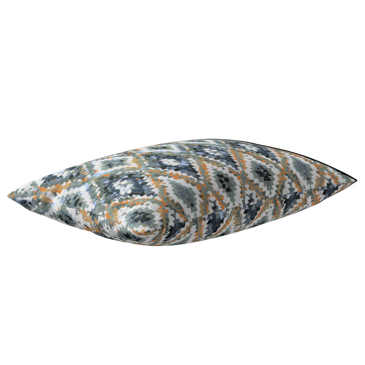 KISSENHÜLLE Cosy Home blau- weiß, 60x40 cm - Blau/Weiß, Textil (60/40cm) - Dekoria
