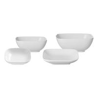 BEILAGENSCHALEN-SET Arena weiß 4er Set - Weiß, Keramik (1/1/1cm) - Ritzenhoff Breker