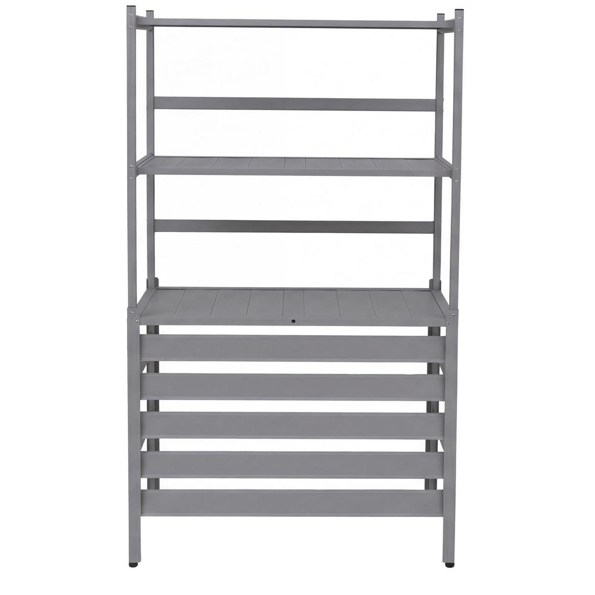 VERKLEIDUNG für Klimaanlage/Wärmetauscher 163x90x38cm Grau - Grau, Metall (90/163/38cm) - PROREGAL