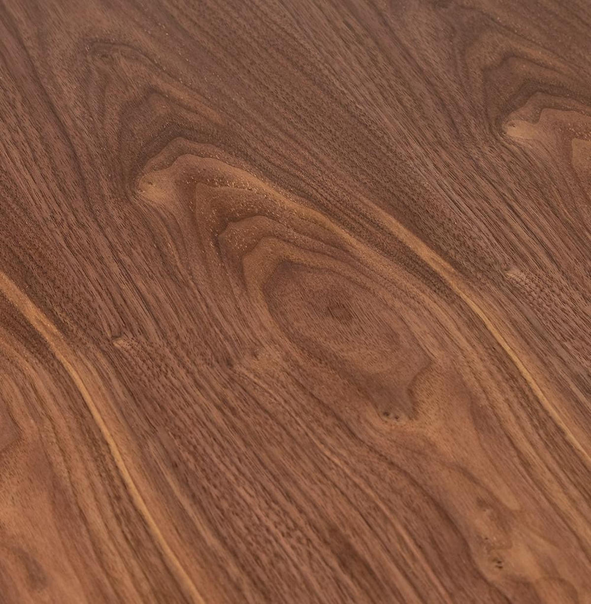 ESSTISCH Rund Holz Metallgestell Modern ZERANI, Braun 120x120x75 cm - Schwarz/Braun, Holz/Metall (120/120/75cm) - KADIMA DESIGN