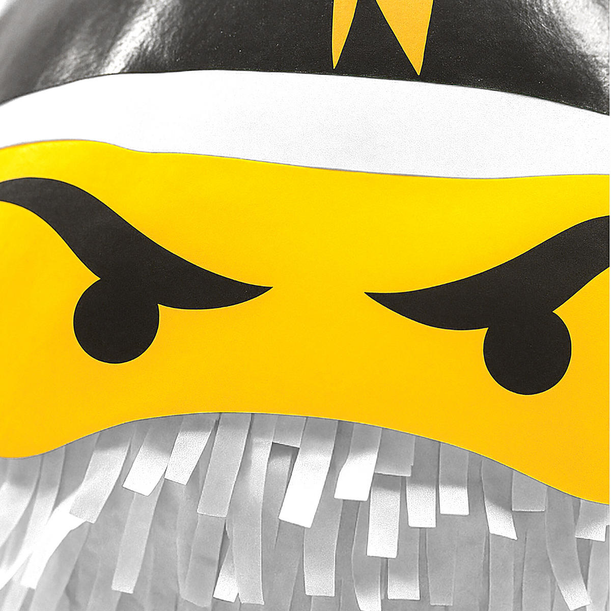 PINATA - Multicolor, Papier/Wellpappe (25/25/25cm) - Relaxdays