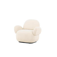 SESSEL SEVILLA Beige 105x84x87 cm - Beige, Textil (105/87/84cm) - FURNLUX