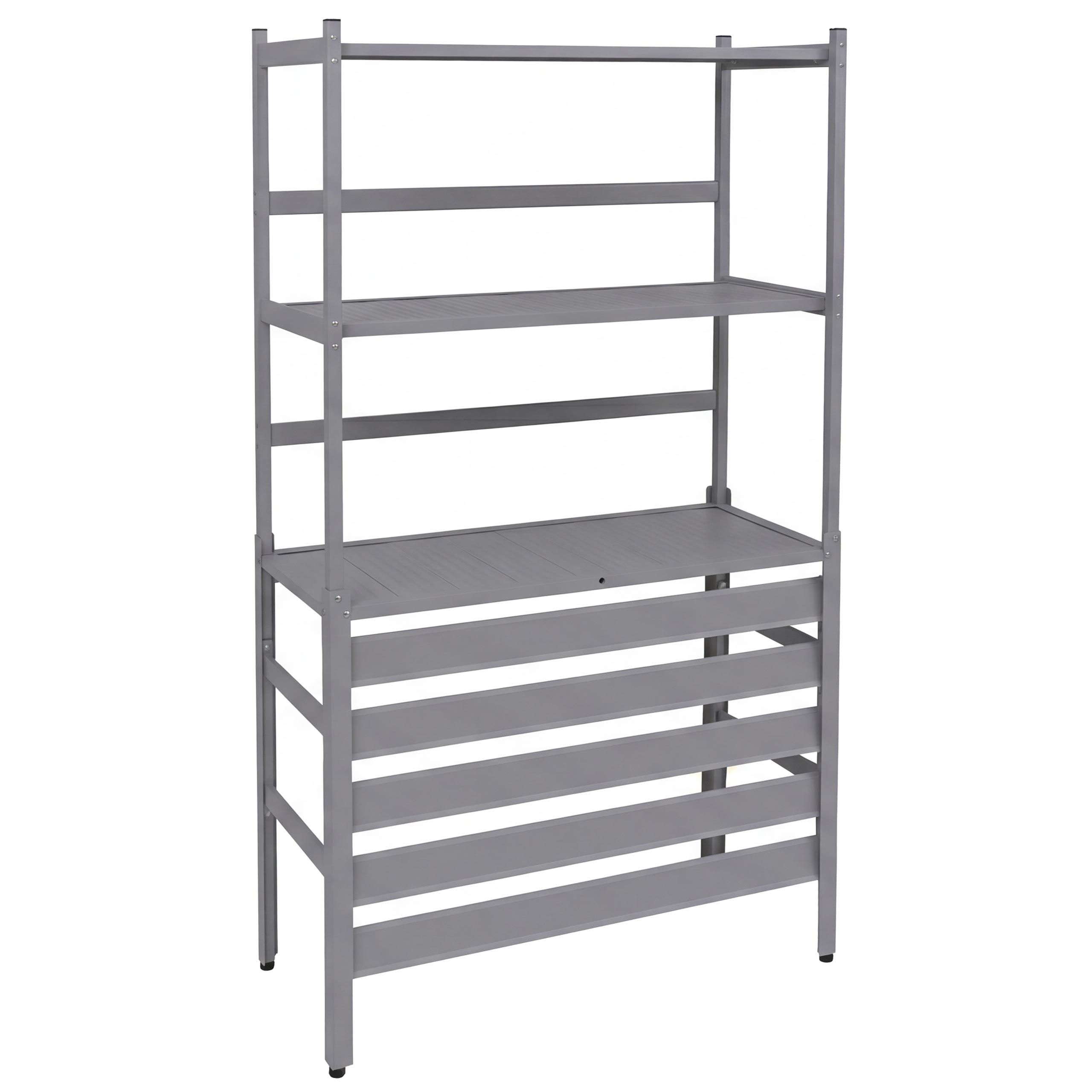 VERKLEIDUNG für Klimaanlage/Wärmetauscher 163x90x38cm Grau - Grau, Metall (90/163/38cm) - PROREGAL
